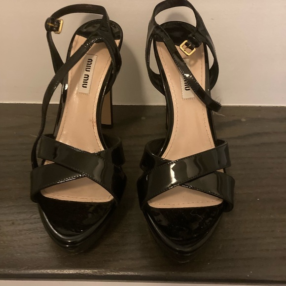 Miu Miu platform sandals - Picture 2 of 3